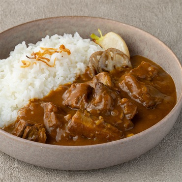 牛たんが入りすぎてる牛たんカレー 辛口